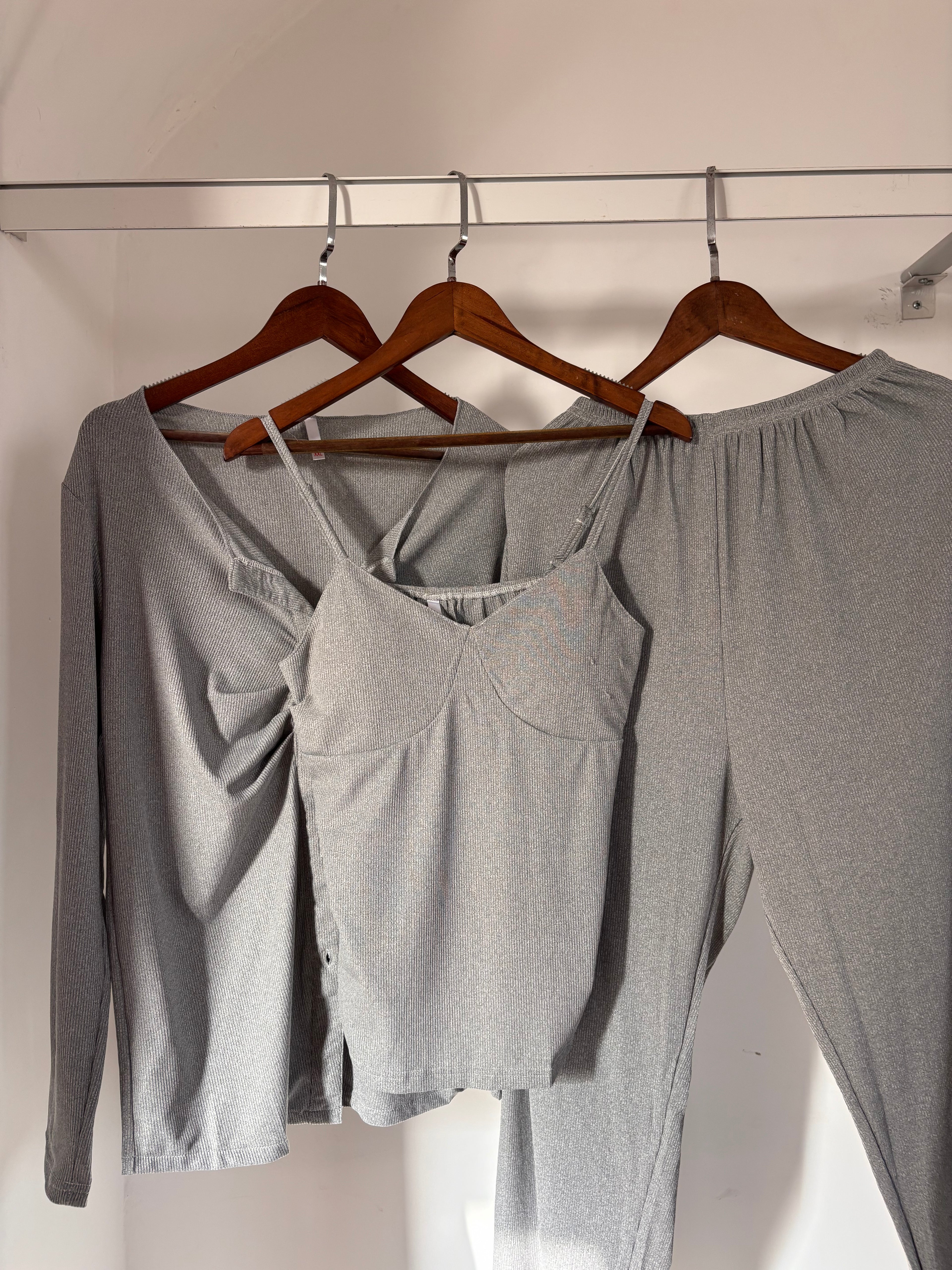 Gray pyjama set