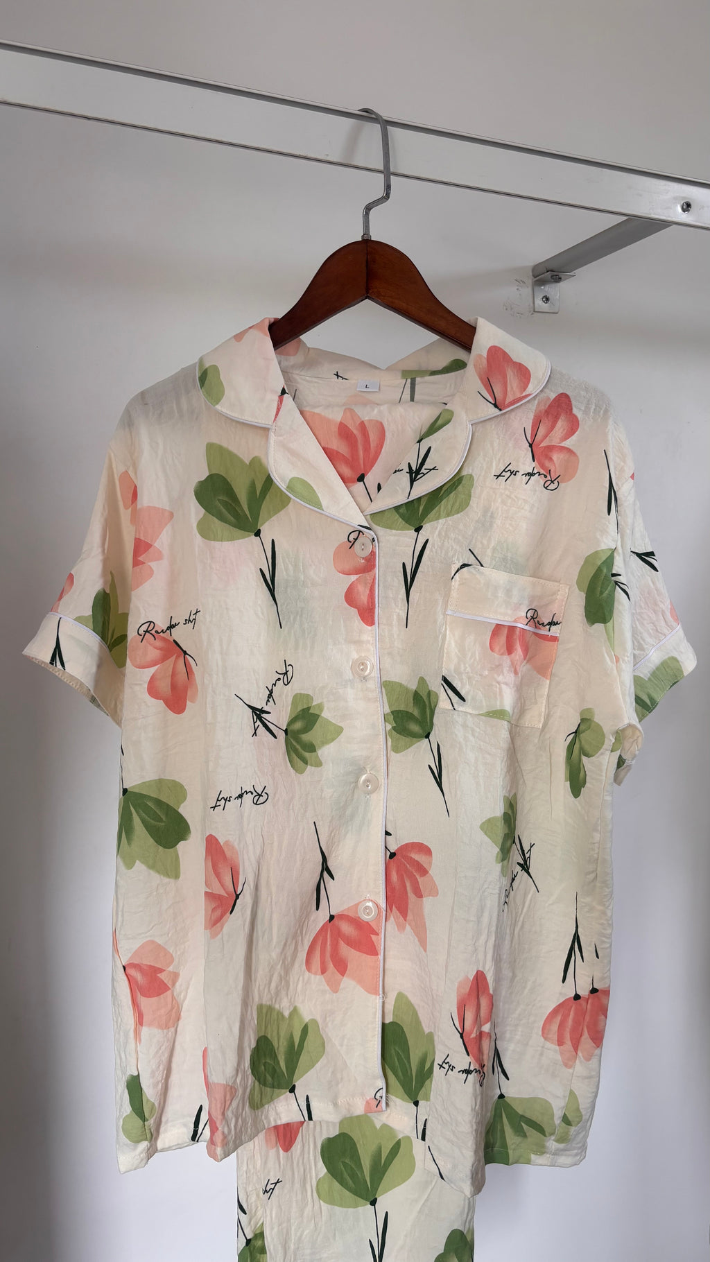 Nature floral pyjama set