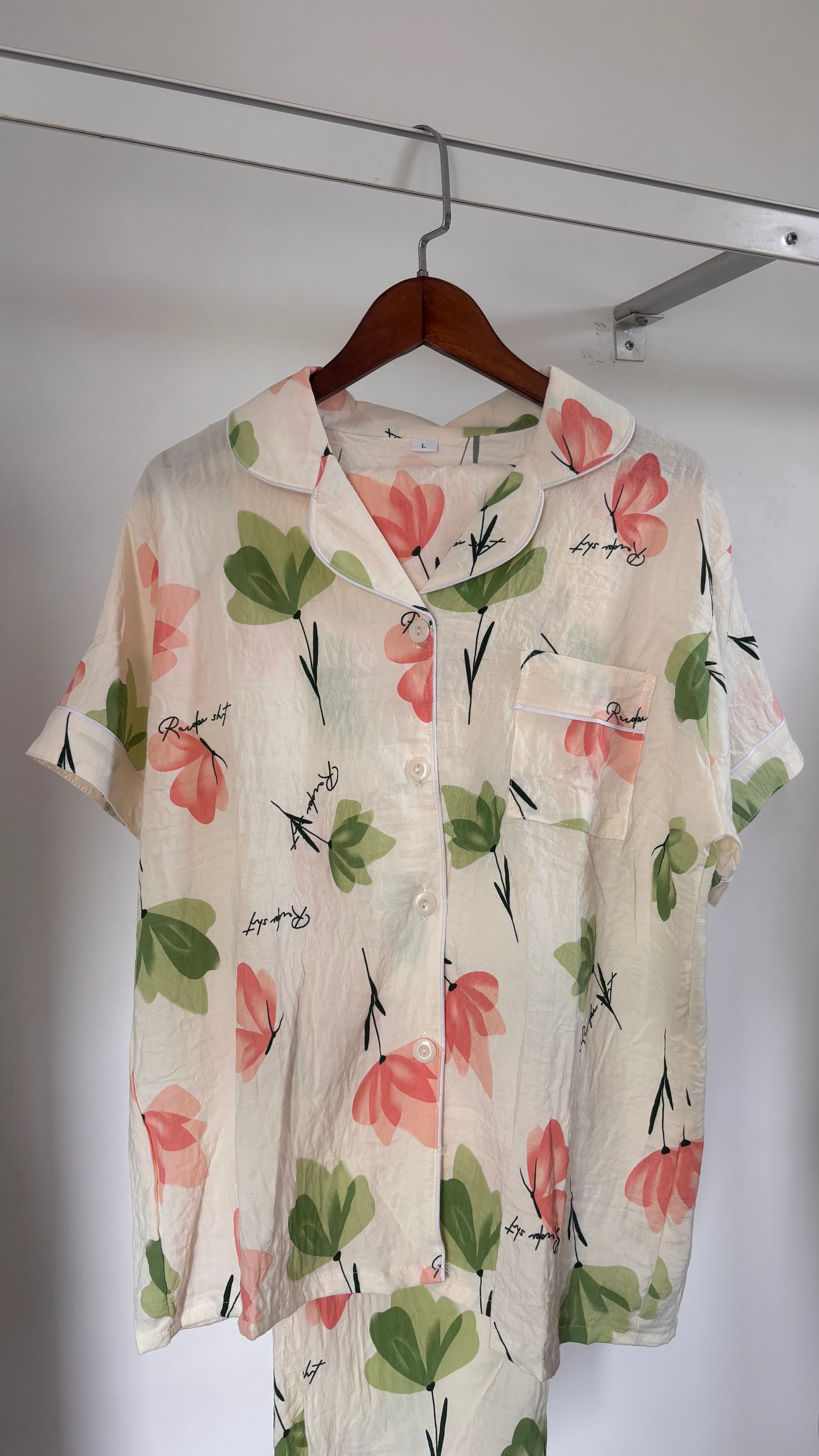 Nature floral pyjama set