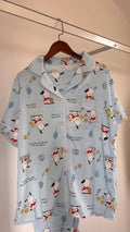 Blue cartoon pyjama set
