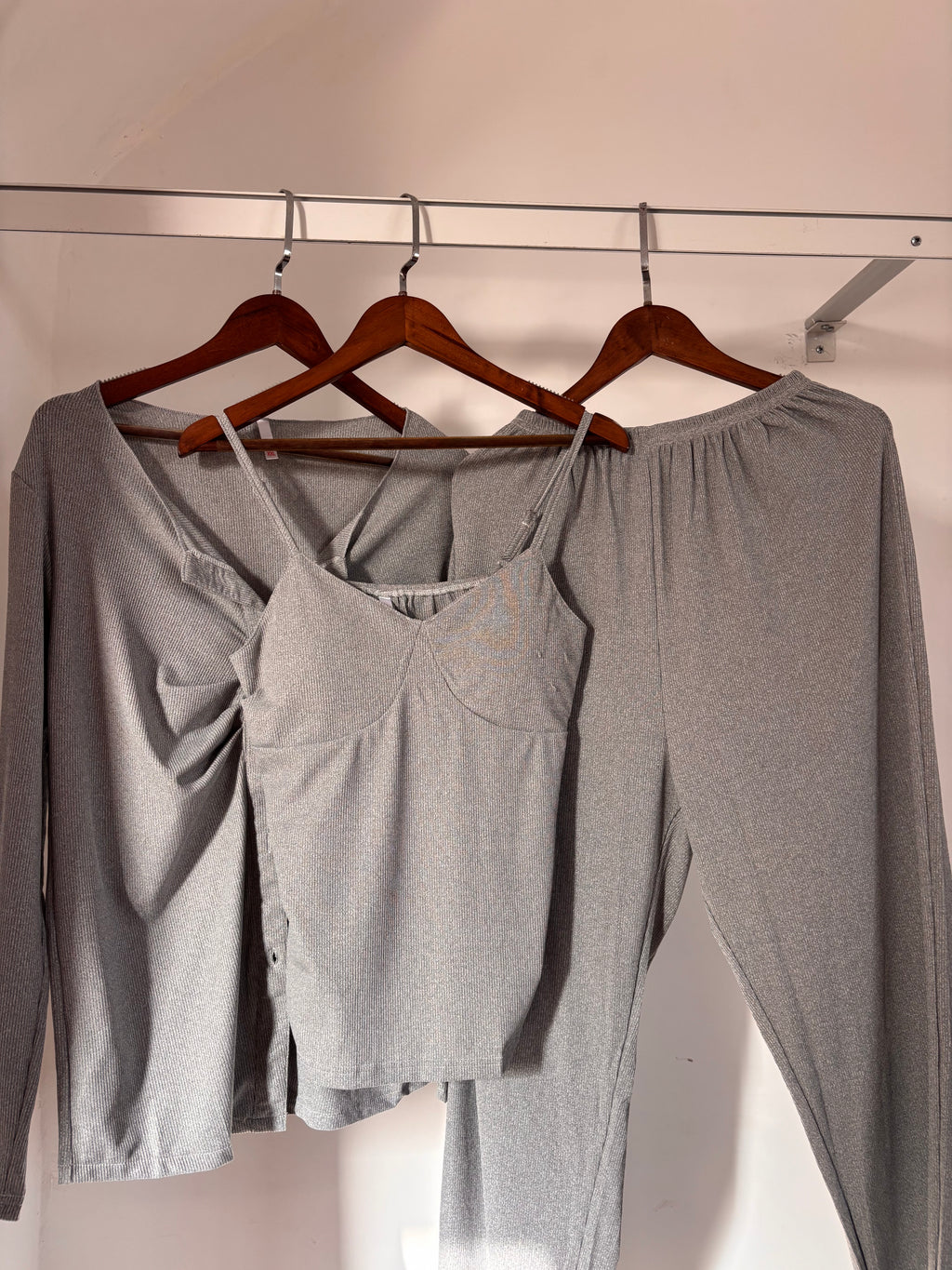 Gray pyjama set