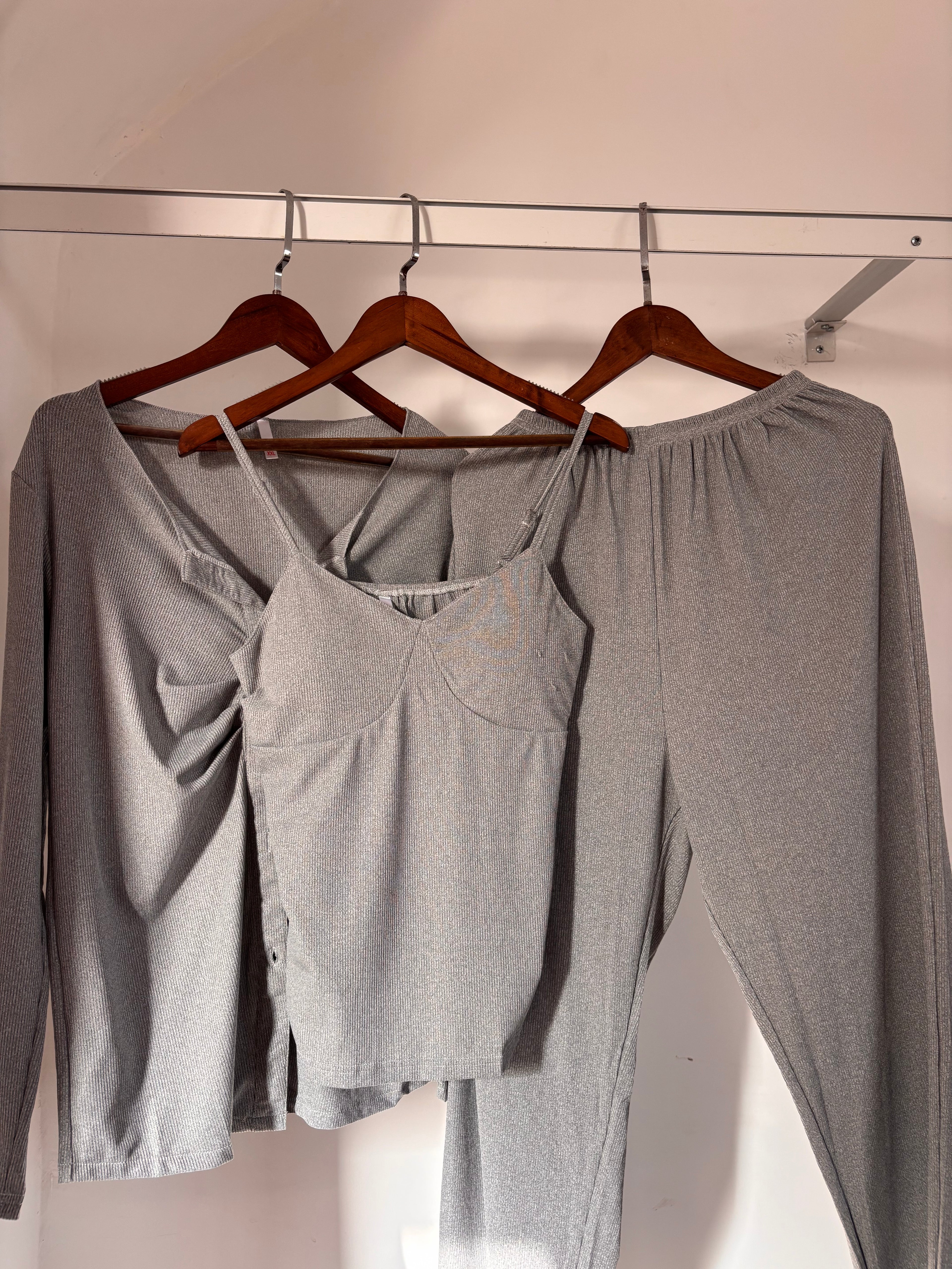 Gray pyjama set