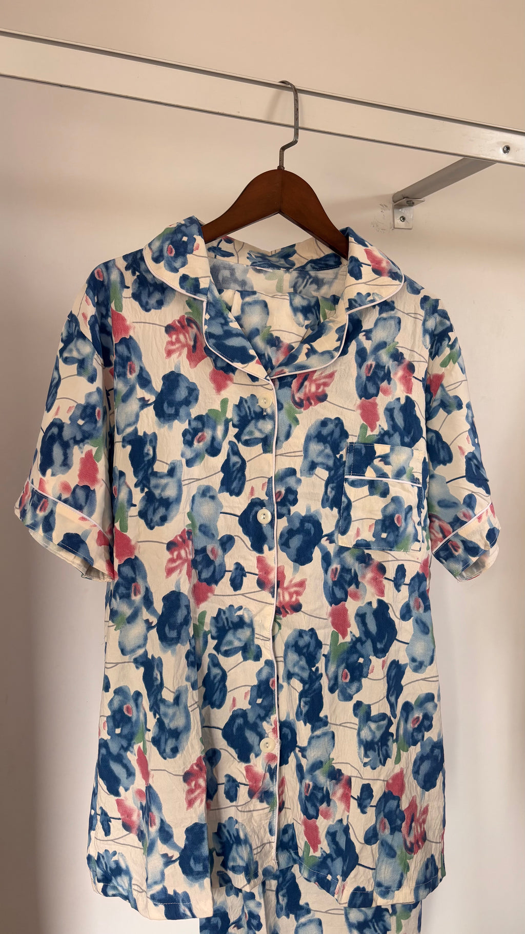 Blue floral pyjama